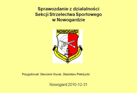 Strzelectwo Sportowe w Nowogardzie – działania